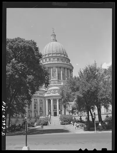 Madison, Wisconsin. State capitol, 1942