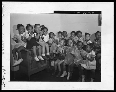 Atlanta University, Atlanta, Georgia. Nursery children, 1942